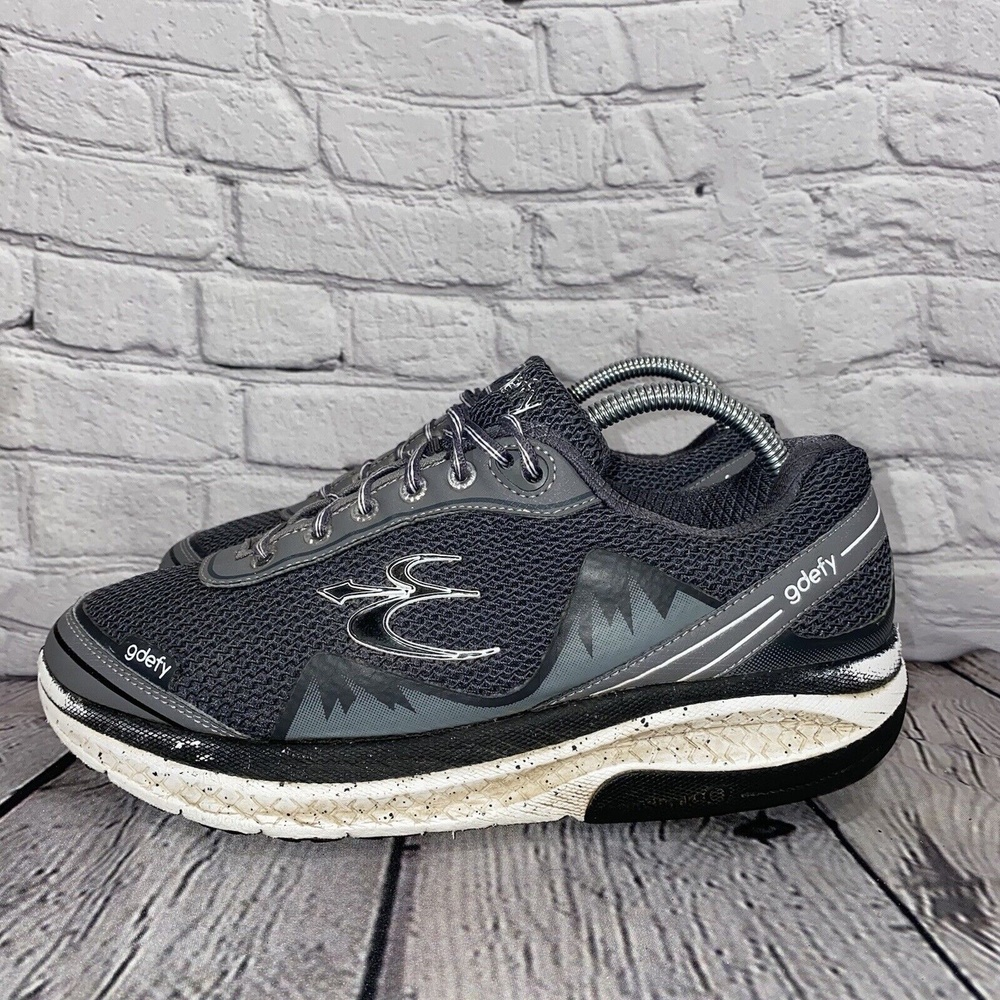 gDefy Gravity Defyer Mighty Walk Walking Shoes Men's Size 9 TB9024MGS-XW Gray